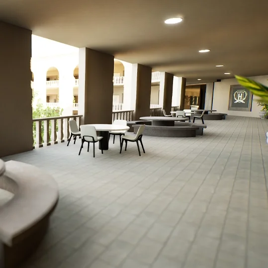 Jardines de Campus Magno Riviera Maya